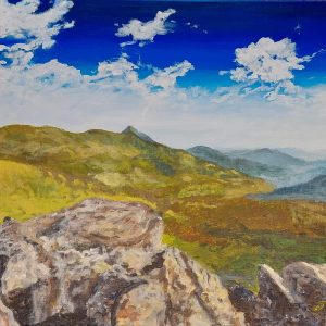 Carpathian Mountain Landscape (SOLD)